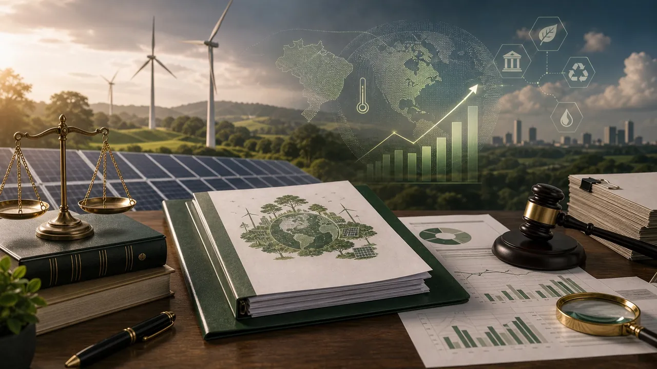 Energia renovável, legislação climática e incentivos fiscais
