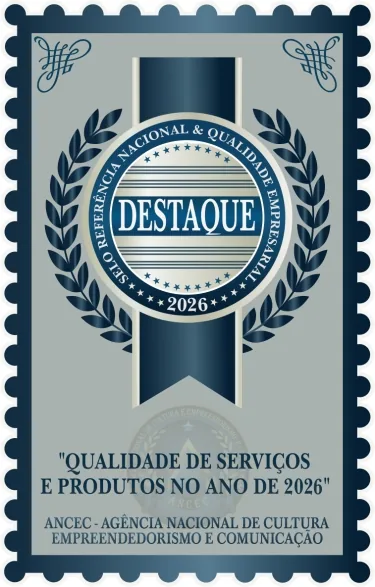 Selo Destaque 2026 - Qualidade de Serviços e Produtos no Ano de 2026